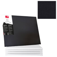 Keilrahmen Profi 2 cm Mischgewebe Schwarz