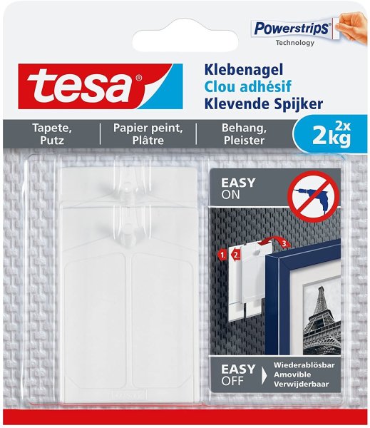 Tesa Klebenagel 2kg, 2 Stck.