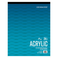 Acrylic Pad, 300G, 24 Bl., KL, 28,0x35,6cm, 11" x...