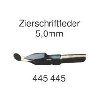 AMI Zierschriftfeder 5,0mm,  5 Stck.