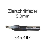 AMI Zierschriftfeder 3,0mm, 25 Stck.