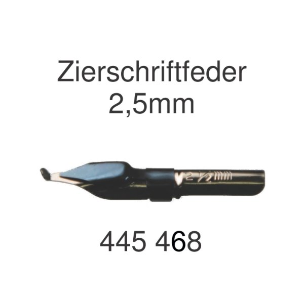 AMI Zierschriftfeder 2,5mm, 25 Stck.