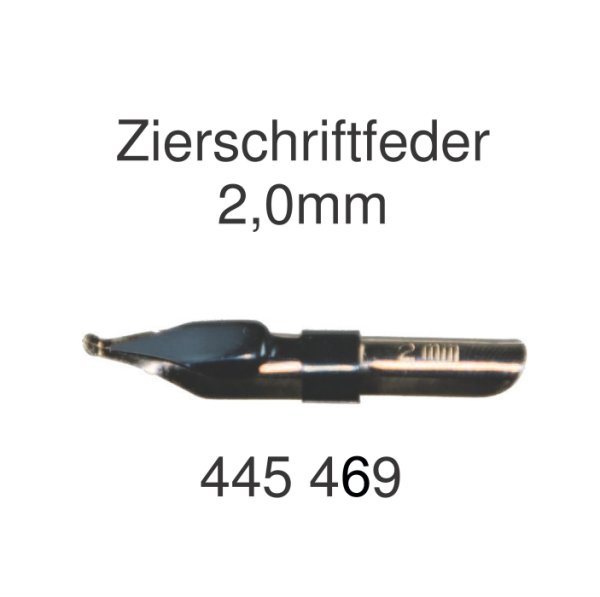 AMI Zierschriftfeder 2,0mm, 25 Stck.