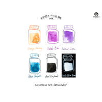 Octopus Write and Draw Ink Set BASIC MIX, 6 x 10ml