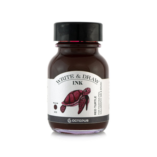 Octopus Write and Draw Ink, 50ml 409 Red Turtle