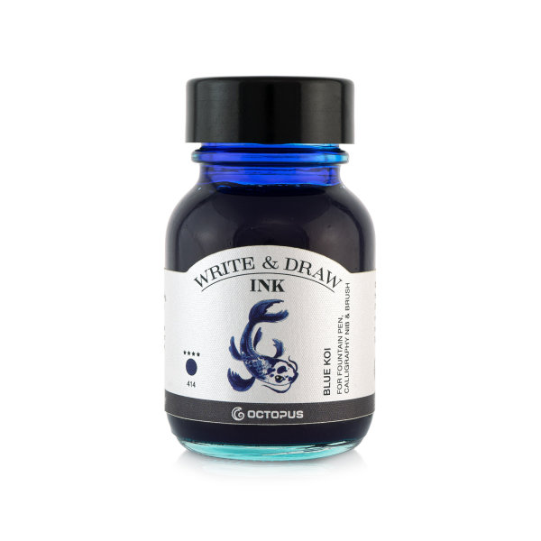 Octopus Write and Draw Ink, 50ml 414 Blue Koi