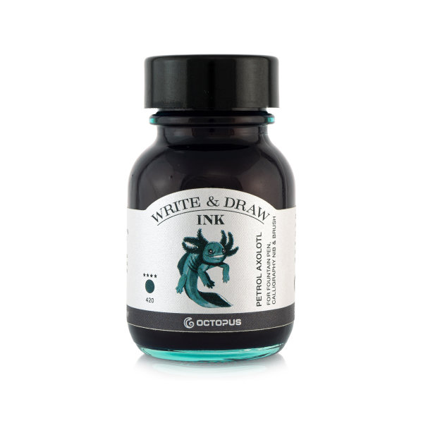 Octopus Write and Draw Ink, 50ml 420 Petrol Axolotl