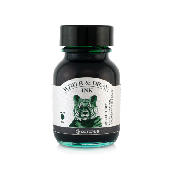 Octopus Write and Draw Ink, 50ml 337 Green Tiger