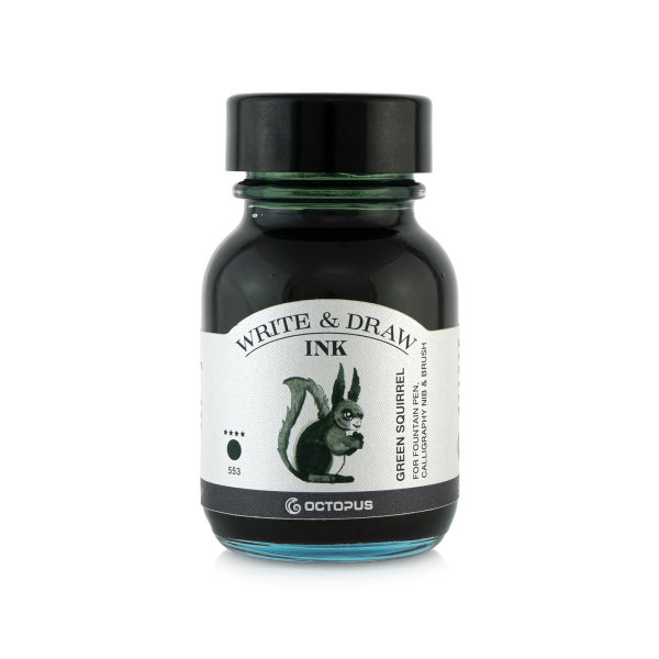 Octopus Write and Draw Ink, 50ml 553 Green Squirrel