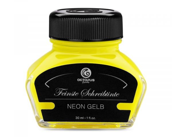 Textmarkertinte, Neon Gelb, 30 ml