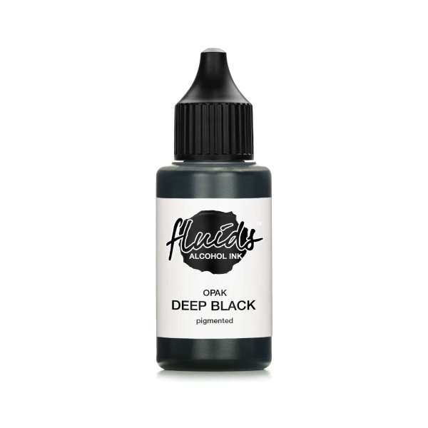 Fluids Alcohol Ink 30ml Deep Black