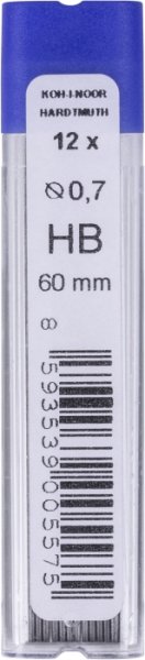 Feinmine 4162  0,7mm HB         12 Stck. 41620HB007PK