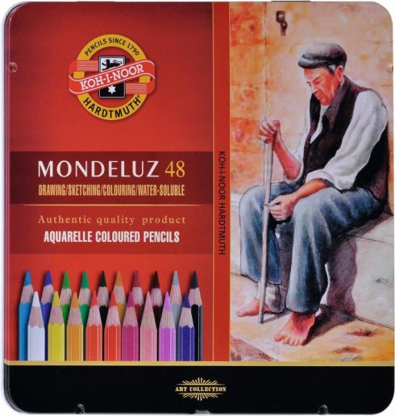 Mondeluz Set 48 Farben, Metalletui 3726048001PL