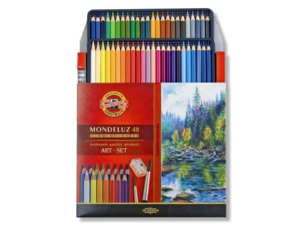 Mondeluz Art Set 48 Farben, Schachtel 3713048003KZ