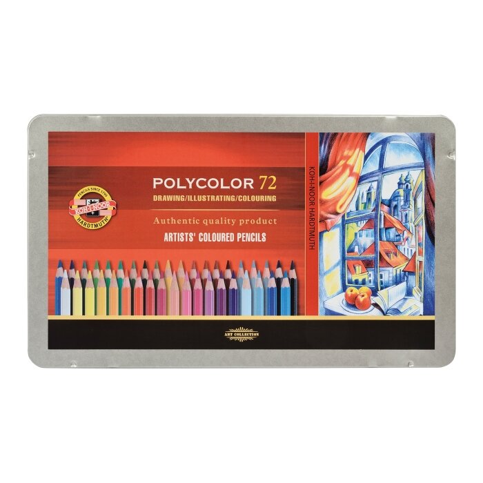 Polycolor Set 72 Farben, Metalletui 3827072001PL