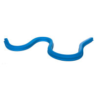 Kurvenlineal 40cm blau, ohne Skalierung 071701800001
