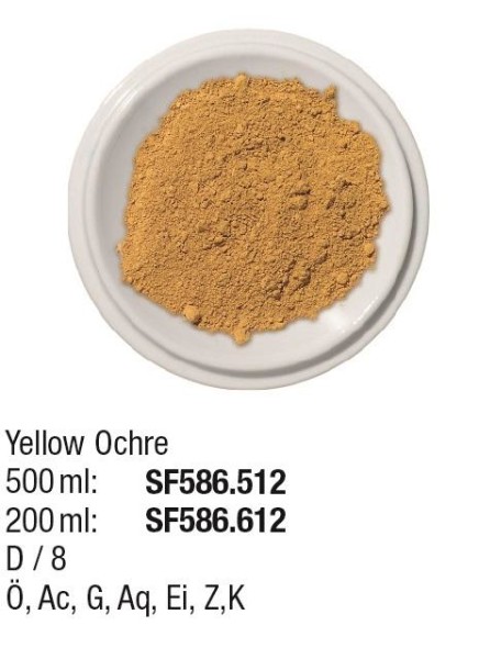 Pigmente 500ml Yellow Ochre