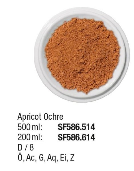 Pigmente 500ml Apricot Ochre