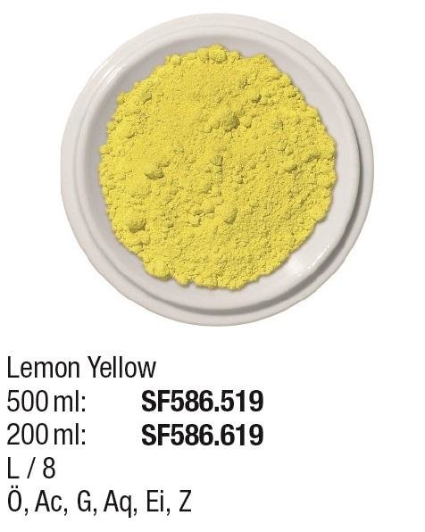 Pigmente 500ml Lemon Yellow