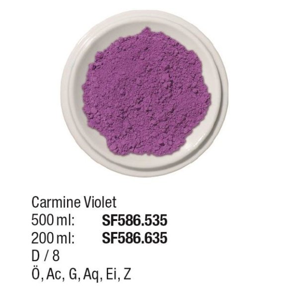 Pigmente 500ml Carmine Violet