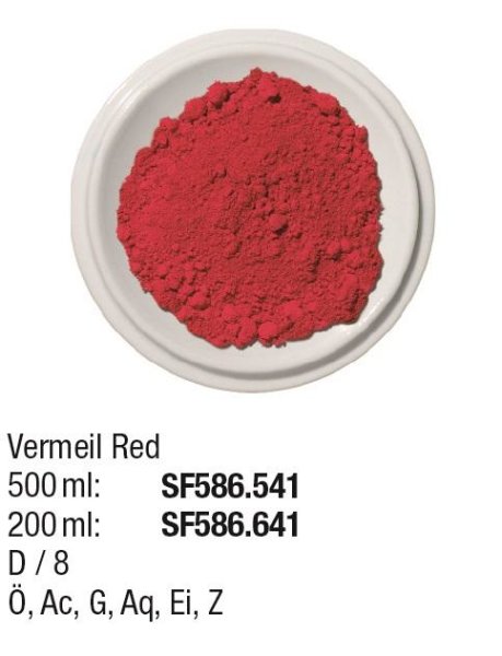 Pigmente 500ml Vermeil Red