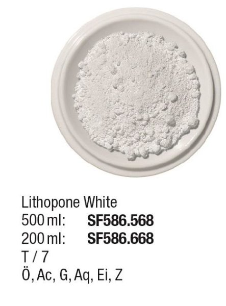 Pigmente 500ml Lithopone White