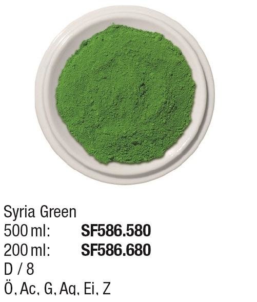 Pigmente 500ml Syria Green