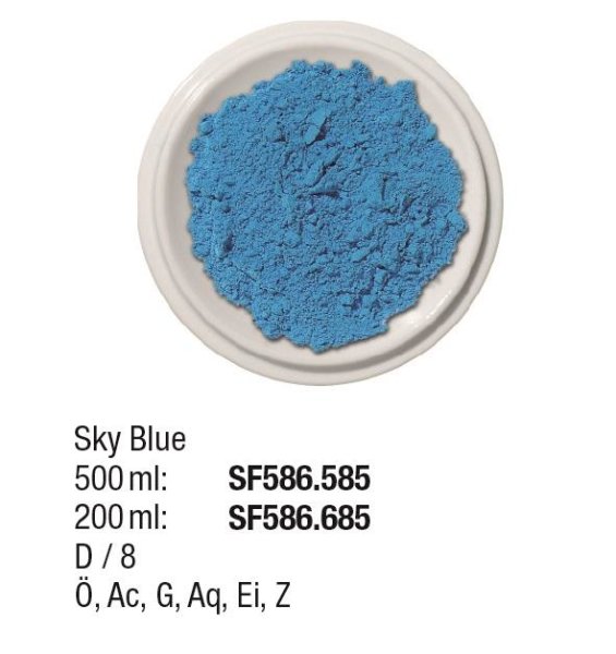 Pigmente 500ml Sky Blue