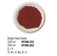 Pigmente 200ml Bright Red Oxide