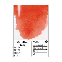 Grumbacher Finest Watercolor 14ml Vermillion Deep