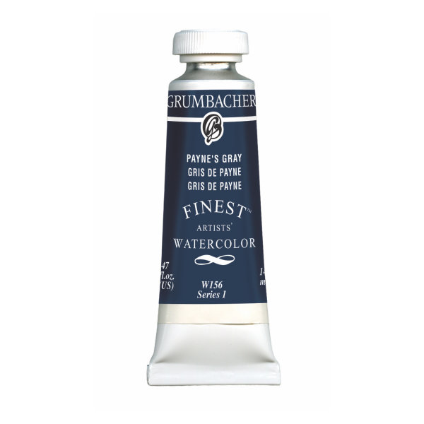 Grumbacher Finest Watercolor 14ml Paynes Gray