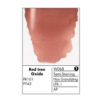 Grumbacher Finest Watercolor 14ml Red Iron Oxide (English Red)