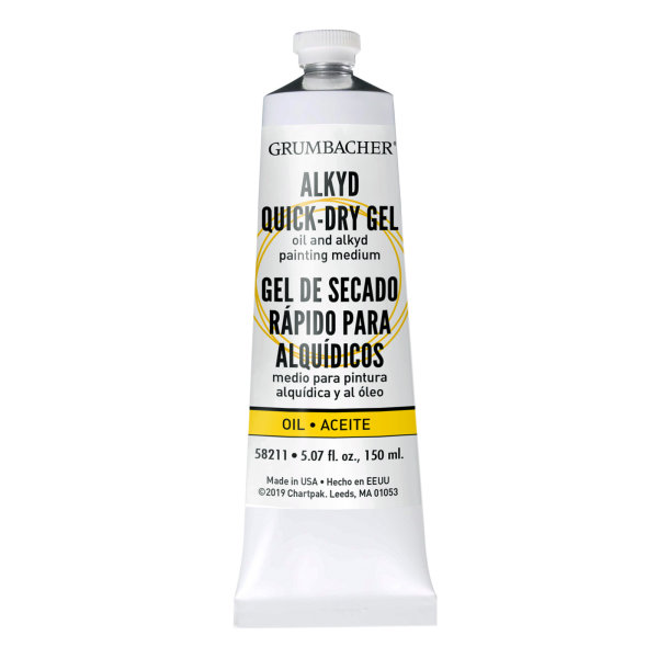 Alkyd Quick-Dry Gel, 150ml Tube