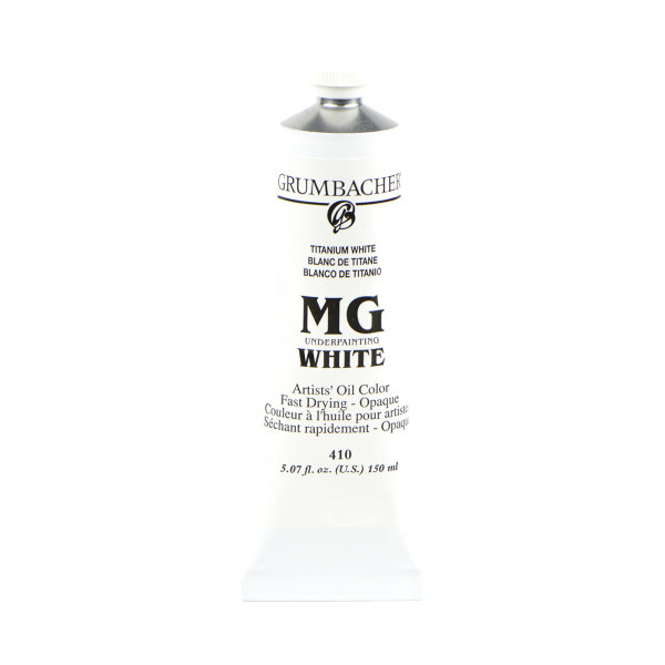 MG Underpaint White, Quickdry Tit, 150ml