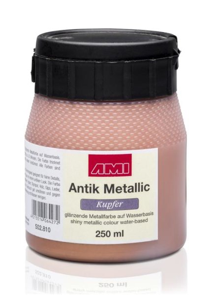 Antik Metallic 250ml Kupfer