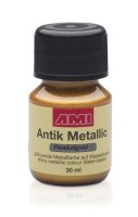 Antik Metallic  30ml Dunkelgold      VE3