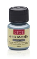 Antik Metallic  30ml Zinn            VE3