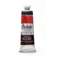 Grumbacher Pre-tested Prof. Oil Colors 37ml, Pyrrole Red