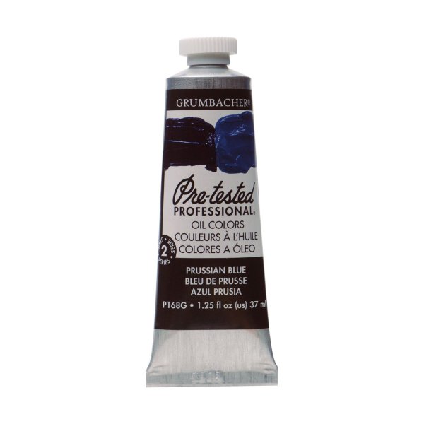 Grumbacher Pre-tested Prof. Oil Colors 37ml, Prussian Blue