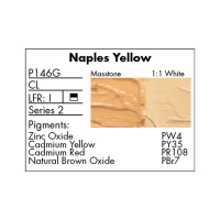 Grumbacher Pre-tested Prof. Oil Colors 37ml, Naples Yellow