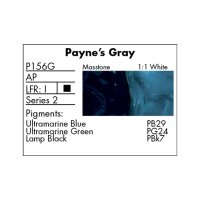 Grumbacher Pre-tested Prof. Oil Colors 37ml, Paynes Gray