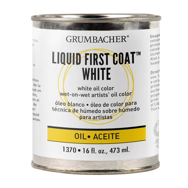 Liquid First Coat - White, 473ml