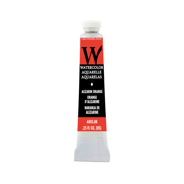 Grumbacher Watercolor 7,5ml Alizarin Orange