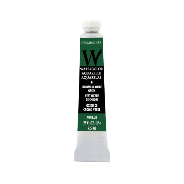 Grumbacher Watercolor 7,5ml Chromium Oxide Green