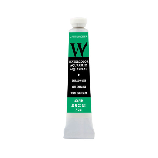 Grumbacher Watercolor 7,5ml Emerald Green