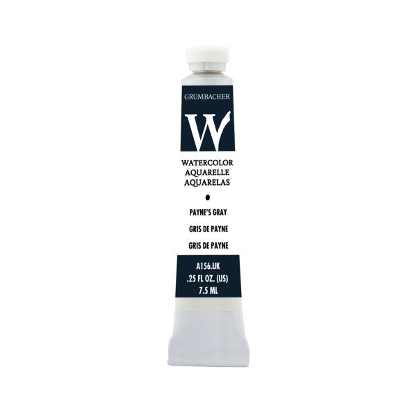 Grumbacher Watercolor 7,5ml Payne`s Gray