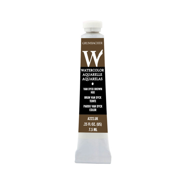 Grumbacher Watercolor 7,5ml Van Dyck Brown Hue