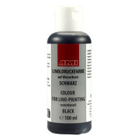 Linoldruckfarbe  100ml schwarz