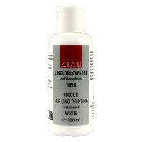 Linoldruckfarbe  100ml weiß