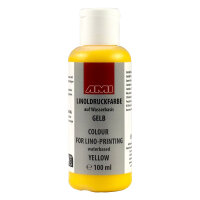 Linoldruckfarbe  100ml gelb